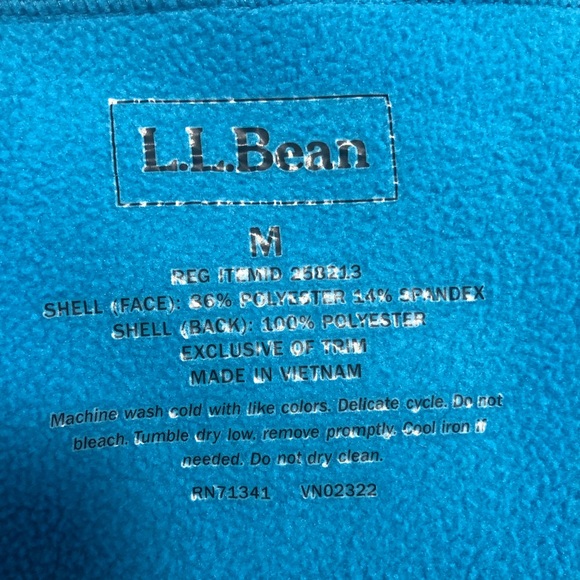 Ll Bean ladies windbreaker raincoat size medium - Picture 6 of 6